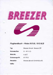 Breezer Aircraft Breezer CR Flughandbuch