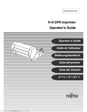 Fujitsu fi-412PR Bedienungshandbuch