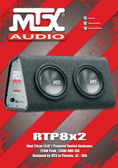 MTX Audio RTP8x2 Bedienungsanleitung