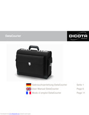 Dicota DataCourier Gebrauchsanleitung