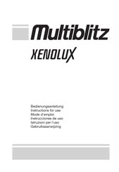 Multiblitz XENOLUX 1000 Bedienungsanleitung