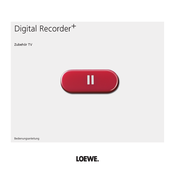 Loewe Digital Recorder+ Bedienungsanleitung
