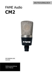 FAME Audio CM2 Bedienungsanleitung