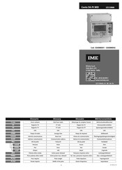 IME Conto D4-Pt MID Installationsanweisungen