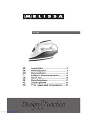 Melissa 641-012 Bedienungsanleitung