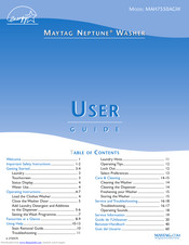 Maytag NEPTUNE MAH7550AGW Benutzerhandbuch