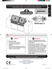 Napoleon BIPRO 825-3 Handbuch