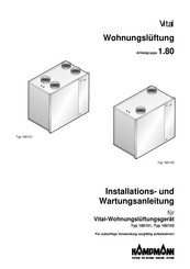 Kampmann Vital 180101 Installations- Und Wartungsanleitung
