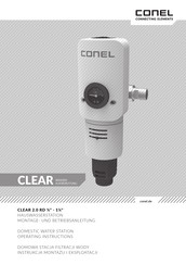 Conel CLEAR 2.0 RD 1 1/2 Montage- Und Betriebsanleitung