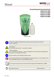 Watercryst BIOCAT KS 1500 Kurzanleitung