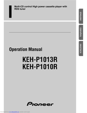 Pioneer KEH-P1010R Handbuch