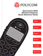 Polycom SpectraLink 8002 Handbuch