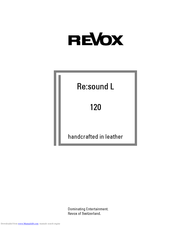 Revox Re:sound L 120 Handbuch