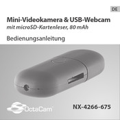 Octacam NX-4266 Bedienungsanleitung