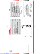 Sparky Professional BAR 12E Gebrauchsanweisung