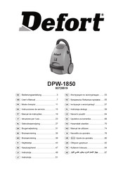 Defort DPW-1850 Bedienungsanleitung