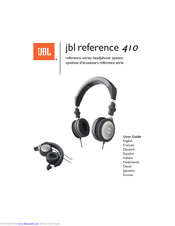 JBL reference 410 Benutzerhandbuch