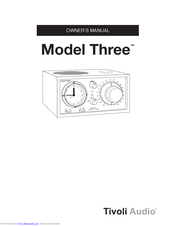 Tivoli Audio Music System Three Gebrauchsanweisung