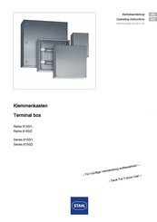 Stahl 8150/1 serie Betriebsanleitung