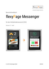 ELFIN flexyPage Messenger Benutzerhandbuch
