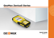 GeoMax Zenius5 Serie Kurzanleitung