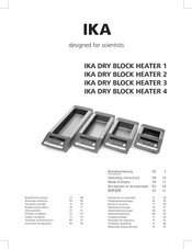 IKA DRY BLOCK HEATER 4 Betriebsanleitung
