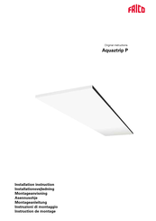 Frico Aquaztrip P 120 Montageanleitung