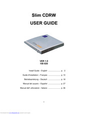 Archos Slim CDRW Betriebsanleitung