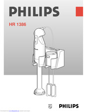 Philips HR 1386 Gebrauchsanweisung