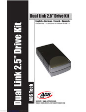ADS TECH Dual Link 2.5'' Handbuch