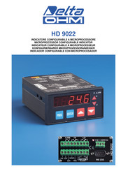Delta OHM HD 9022 Handbuch