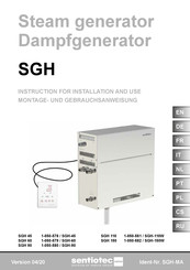 Sentiotec SGH 110 Montage- Und Gebrauchsanweisung