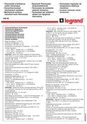 Legrand 498 98 Handbuch