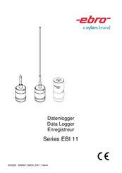 Xylem ebro EBI 11 Serie Handbuch