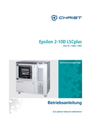 Christ Epsilon 2-10D LSCplus Betriebsanleitung