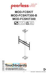 peerless-AV MOD-FCSKIT300 Handbuch