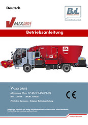 BVL V-MIX DRIVE Maximus Plus 19-2S Betriebsanleitung
