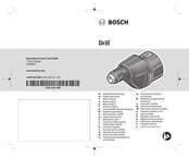 Bosch Drill 1 600 A00 4ZB Originalbetriebsanleitung