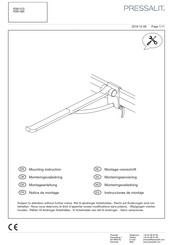 Pressalit R381470 Montageanleitung