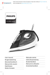 Philips GC3580 serie Benutzerhandbuch