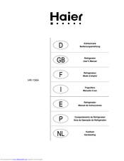 Haier HR-136A Bedienungsanleitung