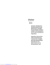 Haier HRF-255 Gebrauchsanweisung