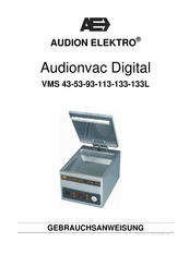 Audion Elektro Audionvac Digital VMS 133 Gebrauchsanweisung