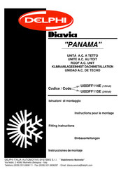 Delphi U003FF115E Einbauanleitungen