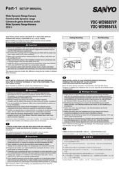 Sanyo VDC-WD9885VP Bedienungsanleitung
