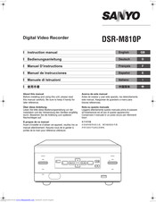 Sanyo DSR-M810P Bedienungsanleitung