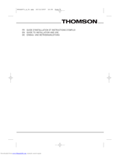 THOMSON BOT610MXD Einbau- Und Betriebsanleitung