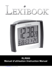 LEXIBOOK RLR800 Bedienungsanleitung
