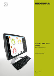 HEIDENHAIN GAGE-CHEK 2000 Demo serie Benutzerhandbuch