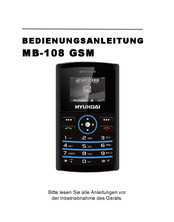Hyundai MB-108 GSM Bedienungsanleitung